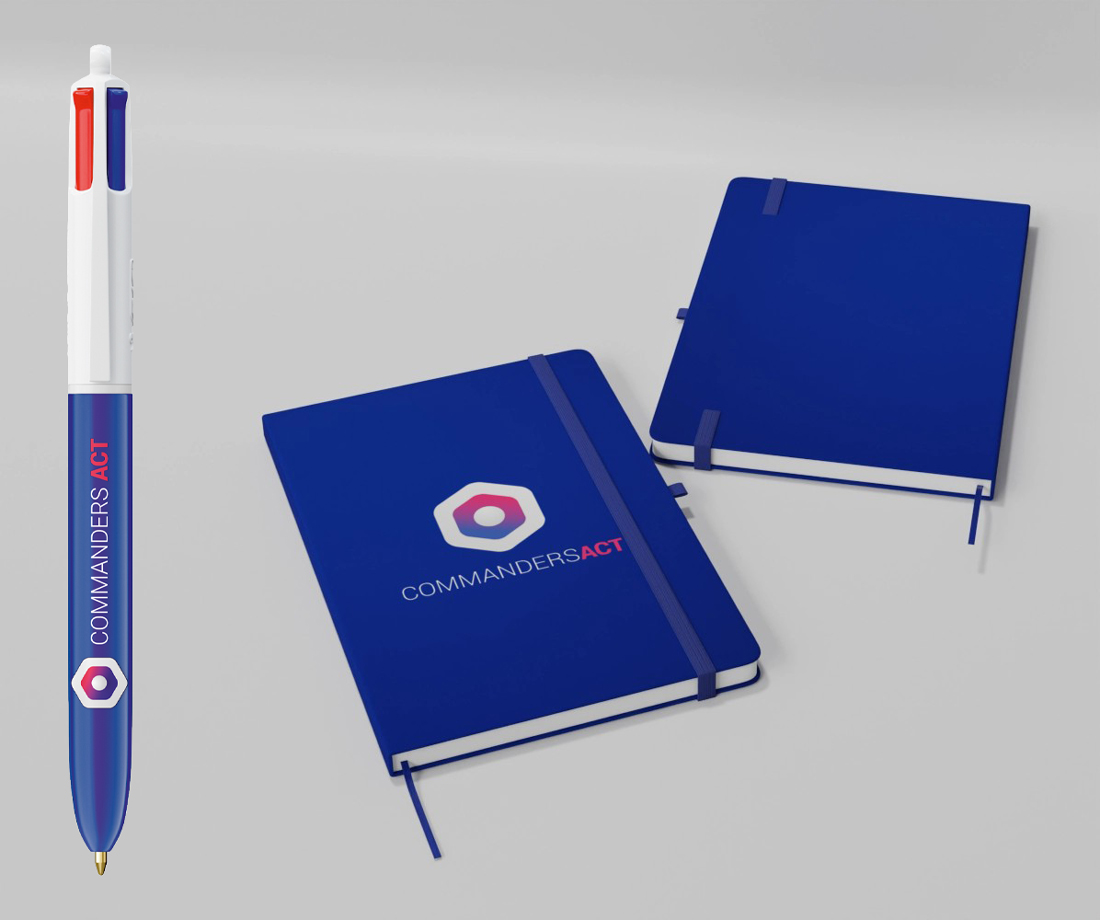 Papeterie COMMANDERS ACT