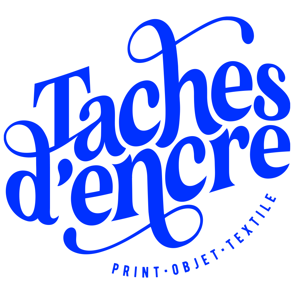 Logo TACHES D'ENCRE - Expert des Supports de Communication : PRINT, OBJET et TEXTILE