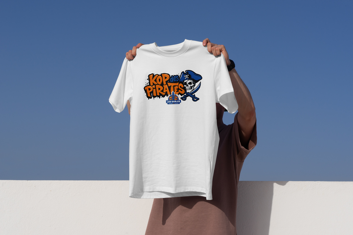 T-Shirt Kop des Pirates - LSVB