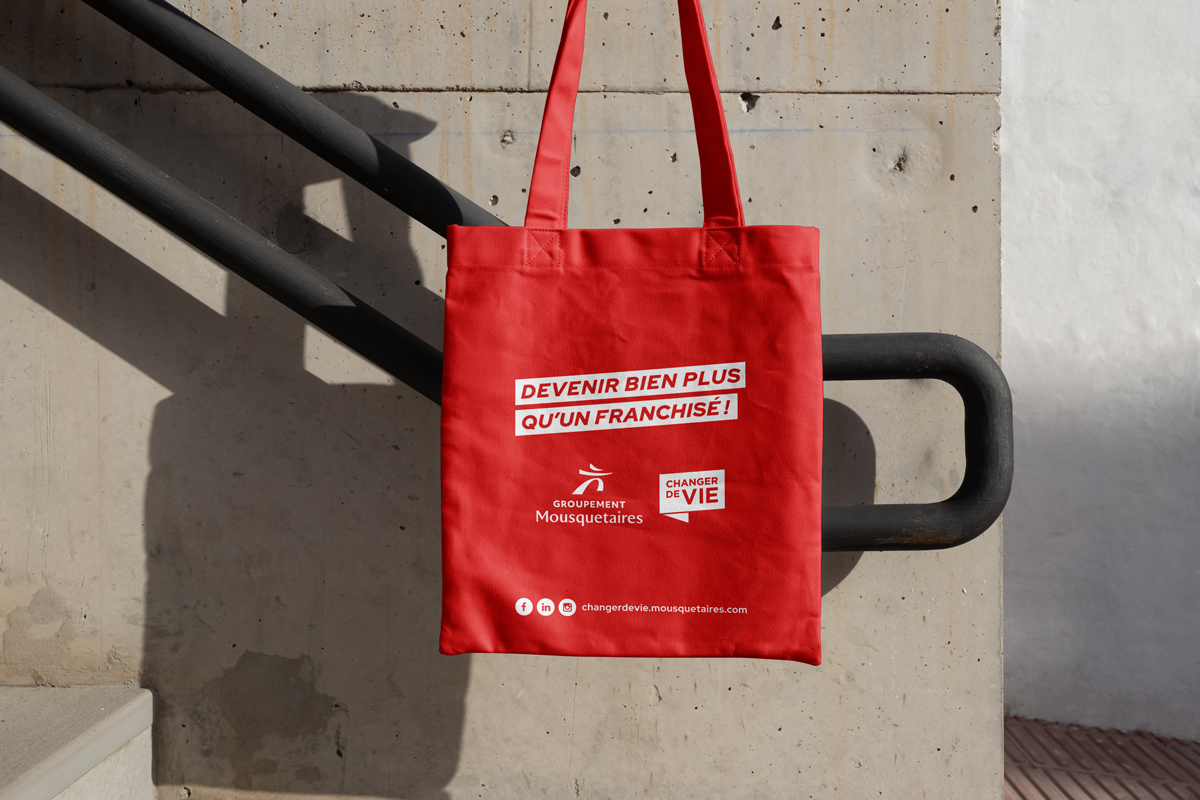 Totebag Groupement Mousquetaires