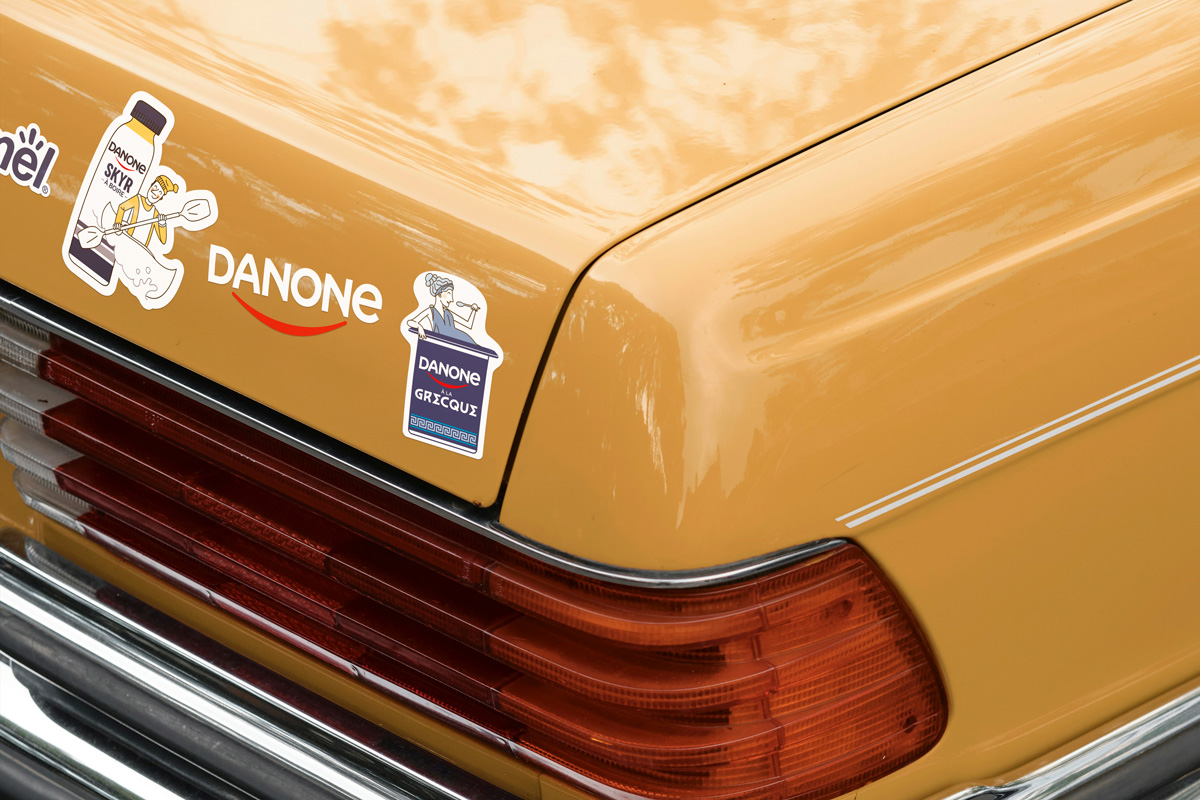 Stickers DANONE